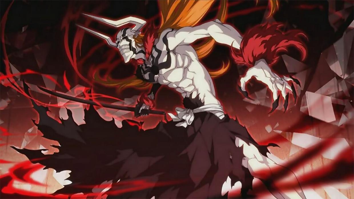 Ichigo (Dangai training) vs Ichigo (Vasto Lorde)