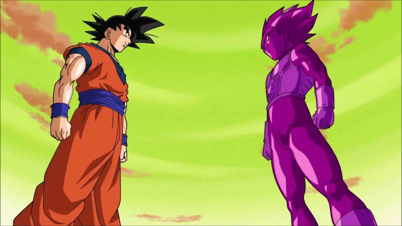 Dragon Ball Super Episode 79: Universe 9's Basil the Kicker VS Universe  7's Majin Buu!