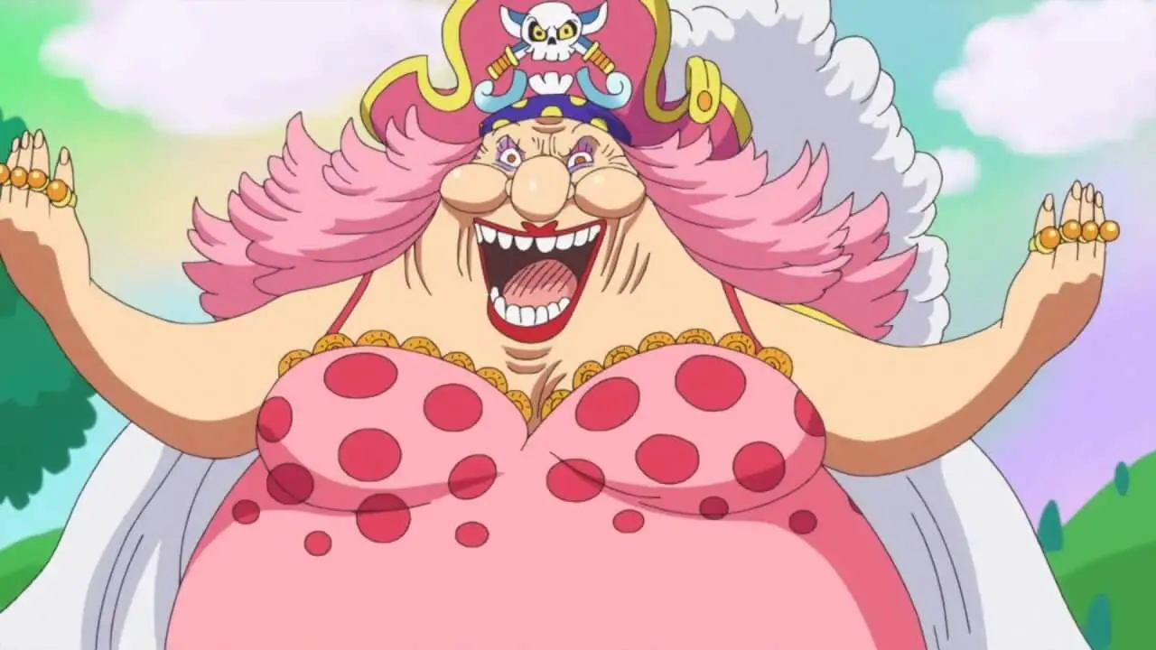 3. Big Mom, The Strong One: Big Mom is one of the strongest pirates in One Piece because she is an emperor. She is a gigantic human who is proficient in all forms of Hakii and can also control souls. Goku‘s Ultra Instinct Form enables him to battle Gods. So Big Mom is no match for Goku at all!